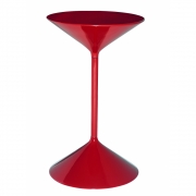 Zanotta - Tempo Beistelltisch 36 cm | Rot