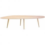 Zanotta - Tweed Tisch 300x100 cm Eiche Natur