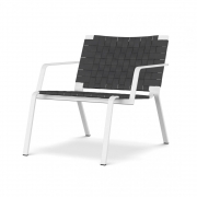 Kristalia - Rest Loungesessel mit Armlehnen 