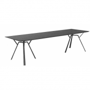 Fast - Radice Quadra Tisch 290 x 90 cm | Taupe