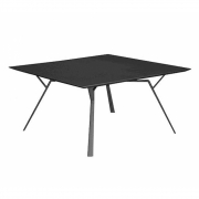 Fast - Radice Quadra Tisch 90 x 90 cm | Taupe