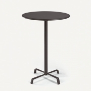 Fast - Tonik / Elica Stehtisch 60 x 60 cm | Pastellblau | Metallgrau