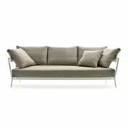 Fast - Aikana 3-Sitzer-Sofa Ohne Armlehnen | Taupe | Solids Taupe