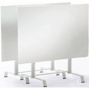 Fast - Tonik / Elica Klapptisch rechteckig Metallgrau | Pastellblau