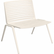 Fast - Zebra Loungesessel Cremeweiß