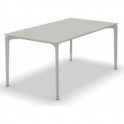 Fast - AllSize Esstisch 160x90 cm | Eisengrau