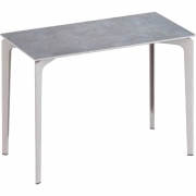 Fast - Allsize Konsolentisch 101x50 cm mit Platte aus Feinsteinzeug 