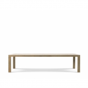 Ethimo - Costes Esstisch 300x110 cm | Teak gebeizt