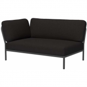 Houe - Level Lounge Sofa-Element Links Dunkelgrau Char (Heritage)
