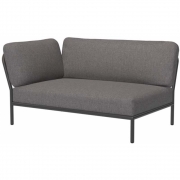 Houe - Level Lounge Sofa-Element Links Dunkelgrau 