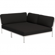 Houe - Level Lounge Cozy Sofa-Element Rechts Muted White Char (Heritage)