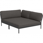 Houe - Level Lounge Cozy Sofa-Element Rechts Dunkelgrau Dark Grey (Basic)