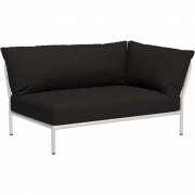 Houe - Level 2 Lounge Sofa-Element Rechts Muted White Char (Heritage)