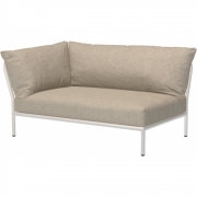 Houe - Level 2 Lounge Sofa-Element Links Muted White Papyrus (Heritage)