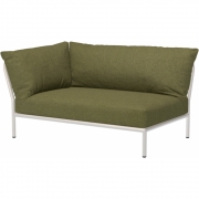 Houe - Level 2 Lounge Sofa-Element Links Muted White Leaf (Heritage)