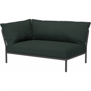 Houe - Level 2 Lounge Sofa-Element Links Dunkelgrau Alpine (Heritage)