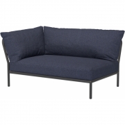 Houe - Level 2 Lounge Sofa-Element Links Dunkelgrau Indigo (Heritage)