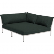 Houe - Level 2 Lounge Cozy Sofa-Element Rechts Muted White Alpine (Heritage)