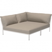 Houe - Level 2 Lounge Cozy Sofa-Element Links Muted White Ash (Heritage)