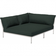 Houe - Level 2 Lounge Cozy Sofa-Element Links Muted White Alpine (Heritage)