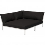 Houe - Level 2 Lounge Cozy Sofa-Element Links Muted White 