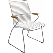 Houe - Click Armlehnenstuhl hoher Rücken Muted White