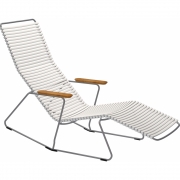 Houe - Click Sonnenliege Muted White