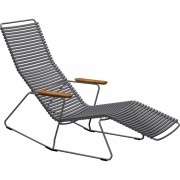 Houe - Click Sonnenliege Dunkelgrau