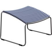 Houe - Click Fußhocker Taubenblau