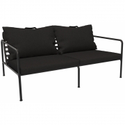 Houe - Avon 2-Sitzer Sofa Schwarz Char (Heritage)