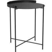 Houe - Edge Beistelltisch 46.5 cm | Schwarz