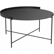 Houe - Edge Beistelltisch 76 cm | Schwarz