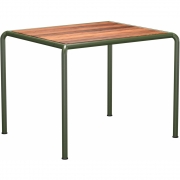 Houe - Avanti Tisch 83x98 cm Thermo Ash / Olivgrün