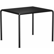 Houe - Avanti Tisch 83x98 cm Schwarz / Schwarz