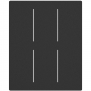 Houe - Avanti Infinity Tischverlängerung 83x98 cm Schwarz / Schwarz