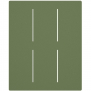 Houe - Avanti Infinity Tischverlängerung 83x98 cm Olivgrün / Olivgrün