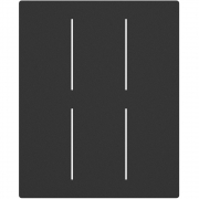 Houe - Avanti Infinity Tischverlängerung 153x98 cm Schwarz / Schwarz