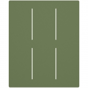 Houe - Avanti Infinity Tischverlängerung 153x98 cm Olivgrün / Olivgrün