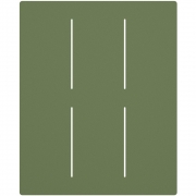 Houe - Avanti Infinity Tischverlängerung 222x98 cm Olivgrün / Olivgrün