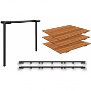 Houe - Avanti Infinity Tischverlängerung 222x98 cm Thermo Ash / Muted White