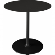 Houe - Pico Cafe Tisch Rund Ø74 cm | Schwarz
