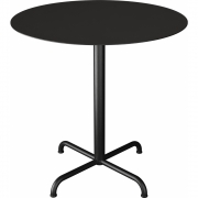 Houe - Pico Cafe Tisch Rund mit 4-Stern Fuß Ø74 cm | Schwarz