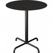 Houe - Pico Cafe Tisch Rund mit 4-Stern Fuß Ø64 cm | Schwarz