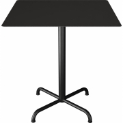 Houe - Pico Cafe Tisch Quadratisch mit 4-Stern Fuß 70x70 cm | Schwarz
