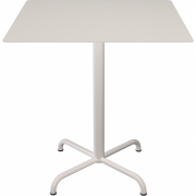 Houe - Pico Cafe Tisch Quadratisch mit 4-Stern Fuß 70x70 cm | Muted White