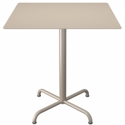 Houe - Pico Cafe Tisch Quadratisch mit 4-Stern Fuß 70x70 cm | Beige