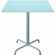 Houe - Pico Cafe Tisch Quadratisch mit 4-Stern Fuß 70x70 cm | Eisblau