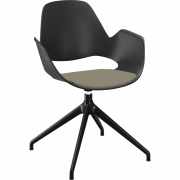 Houe - Falk Drehsessel Dunkelbeige (Cura)