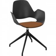 Houe - Falk Drehsessel Terrakotta (Connect)