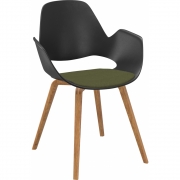 Houe - Falk Sessel Eiche Piniengrün (Connect)